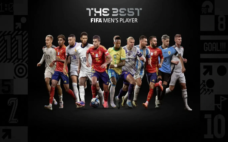 Top 8 cầu thủ xuất sắc nhất năm của FIFA