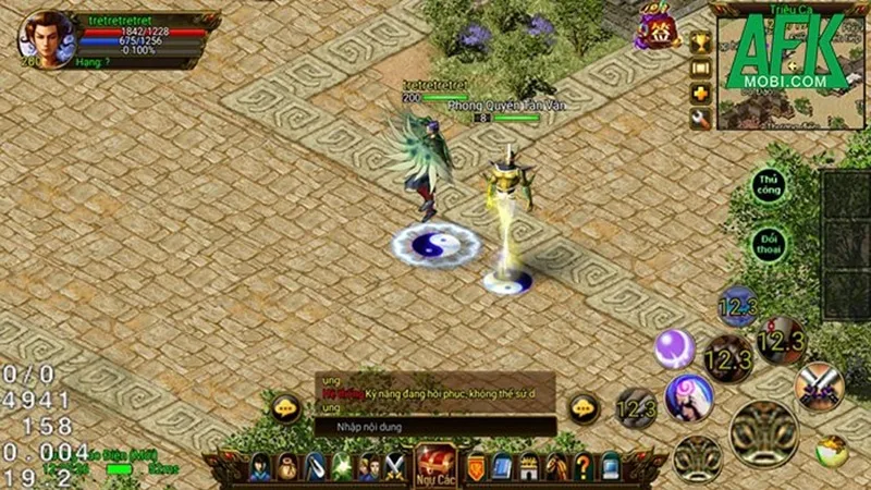 game phong than mobile